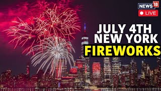 Fireworks New York 2024 Live  Macy’s 4th Of July Fireworks Show In NYC Live  US News Live  N18G [upl. by Chan]