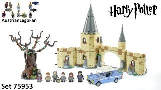 Lego Harry Potter 75953 Hogwarts Whomping Willow  Lego Speed Build Review [upl. by Madi]