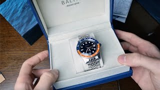 Baltic Aquascaphe GMT Watch Unboxing [upl. by Rona930]