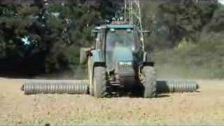 Autumn farm work drilling rolling amp cultivating [upl. by Airekahs]