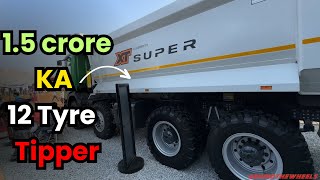 2024 New Scania Tipper Truck Review  Best Premium Luxury Tipper in India [upl. by Rebecca]