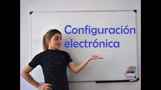 QUÍMICA Configuración electrónica [upl. by Nadda]