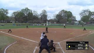 WPU Softball vs Pfeiffer University [upl. by Notgnirrac]