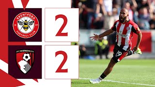 Brentford 2 AFC Bournemouth 2  Mbeumo scores the late equaliser💥⚽️ [upl. by Ainafets]