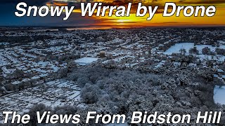 Wirral Snow From Bidston Hill [upl. by Jona965]