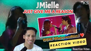 JM amp Marielle  Just Give Me A Reason  KS Reaction Video [upl. by Ettenuj]