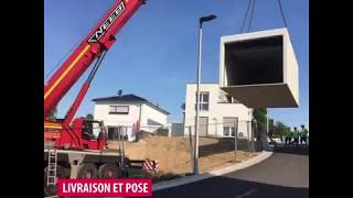 Zapf  Livraison et pose de votre garage préfabriqué [upl. by Eniarral193]