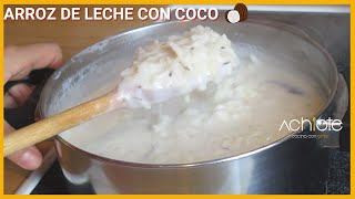 ARROZ CON COCO  ¿Cómo hacer arroz con coco RECETA  Cocine con Tuti [upl. by Adlog]