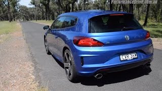 2015 Volkswagen Scirocco R 0100kmh amp engine sound DSG [upl. by Montanez]