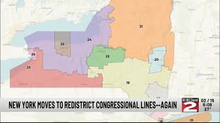 New York Redistricting Panel Approves New Congressional Map With Modest Changes [upl. by Bowrah]