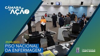 Câmara aprova complementação financeira para pagamento do piso nacional da enfermagem na Capital [upl. by Idas]