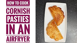 AIRFRIED CORNISH PASTIESHow to cook Cornish pasty in an AirfryerTower T17039 Airfryer [upl. by Ydne]