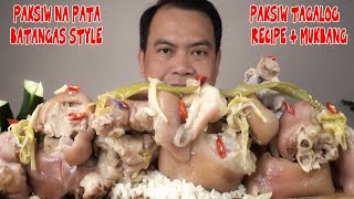 Paksiw Batangas Style  Recipe  Mukbang Asmr [upl. by Neelram]