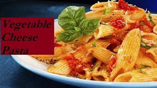 vegetable cheese pastacheese pasta recipes vegetarian indian style By star Kitchen [upl. by Azmah42]