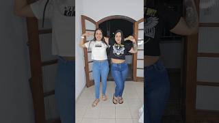 Depois de 999 mil vezes conseguimos 🎉🎉🎉 foryou amigas mentirosa challenge dança shortvideo [upl. by Melena]