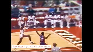 Michael Jordans Longest In Game Dunk Ever [upl. by Holton]