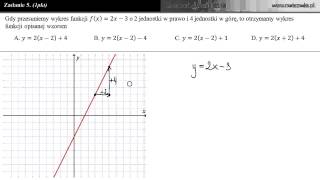 Zadanie 5  matura próbna 4 styczeń 2013 [upl. by Tremayne696]