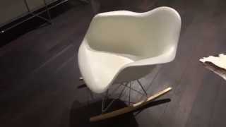 Vitra Design RAR Rocking Armchair Rod Base Schaukelsessel [upl. by Loralee]