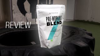 Myprotein Pre workout Blend Review  Fitness Like Pro [upl. by Nesaj]