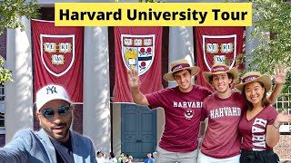 Harvard University Campus Tour 2023  Student Life at Harvard [upl. by Cooe]