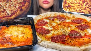 ASMR PIZZA  LASAGNA MUKBANG  EATING SOUNDS [upl. by Neile102]