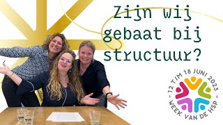 Zijn wij als HSP professionals gebaat bij structuur [upl. by Lj]