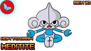 How To Draw Pokemon  Meditite [upl. by Astto]