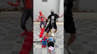 dice game whoever wins gets high rankspiderman shortsvideo funny skibidiman games viralvideo [upl. by Yauqaj804]