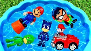 Coches y Juguetes para Niños  Carros Atrapados en el Agua  Autos Infantiles [upl. by Danice864]