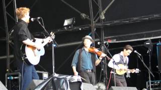 Police Dog Hogan  Galway Girl Steve Earle cover live at Wychwood festival  2nd June 13 [upl. by Anitsim737]