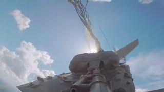 Russia MOD  BTRMDM Shell Airborne Infantry Carrier Vehicle Air Drop With Soldiers Inside 1080p [upl. by Annaohj199]