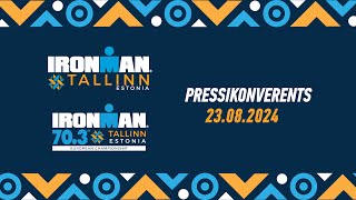 IRONMAN Tallinn 2024 and IRONMAN 703 European Championship Tallinn press conference [upl. by Borreri180]