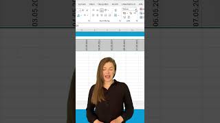 ExcelHacks Zeitachsen perfektionieren ⏰📊 excel exceltipps microsoft effizienz [upl. by Leeland3]