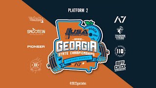 2022 USAPL GA States  Day 2 Session 4 Platform 2 [upl. by Sair]