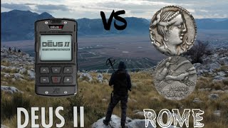 DEUS 2 ON ROMAN LANDMETAL DETECTING 4K [upl. by Imeaj376]