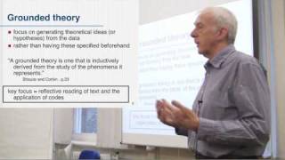 Grounded Theory  Core Elements Part 1 [upl. by Gelhar228]