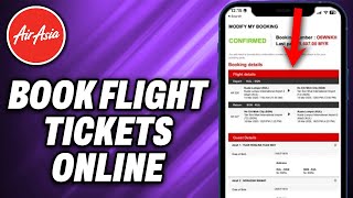 How To Book Flight Tickets Online AirAsia 2024  Quick Help [upl. by Eicyal557]