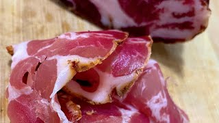 How to remove a Coppa muscle from a pork shoulder butt roast to make Capicola￼ [upl. by Scoter]