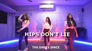 HIPS DONT LIE  SHAKIRA  DANCE VIDEO  THE DANCE SPACE [upl. by Eelrefinnej]