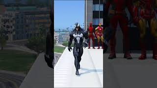 Superman Spiderman And Ironman Who Kill Win Super Car In Gta 5 viralshorts [upl. by Klug]