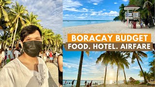 FIRST TIME IN BORACAY BUDGET amp TIPS  FOOD HOTEL AIRFARE ETC [upl. by Enautna904]