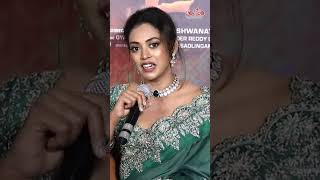 Kamakshi Bhaskarla Superb Reply To Suresh Kondeti Question At Polimera 2 Trailer Launch Event short [upl. by Alur]