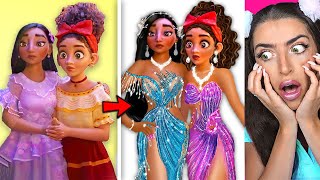 ENCANTO Characters GLOW UP into MODELS AMAZING TRANSFORMATIONS [upl. by Atirrehs]