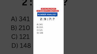 SSC CGL 2024 ANALOGY  SSC CGL REASONING ANALOGY  SSC REASONING TRICKS  shorts ytshorts yt [upl. by Yruok]