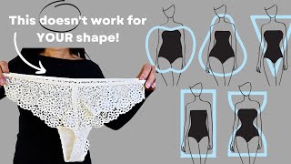 I was wearing the WRONG underwear for years Are you choosing the RIGHT ones for your shape [upl. by Arinayed985]