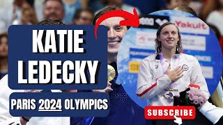 Paris 2024 Olympics Katie Ledecky first lady of freestyle ties 60yearold record in a new chapter [upl. by Ellerrehs]