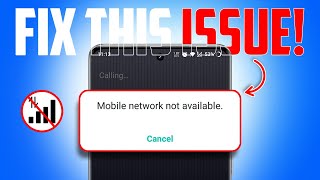 How to Fix Mobile Network Not Available on OnePlus Phone  Solve Cellular Network Not Available [upl. by Ettevroc]