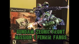 Gundam Zeonic Front Mission 1 Fenrir Fangs [upl. by Rowley]