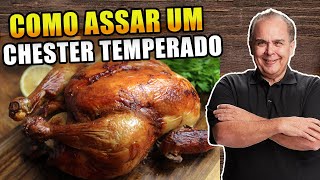 Como Assar um Chester Temperado  Chef Taico [upl. by Pope]