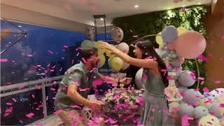 KBF5058 Pink or Blue Confetti Cannon For Gender Reveal [upl. by Lucey322]